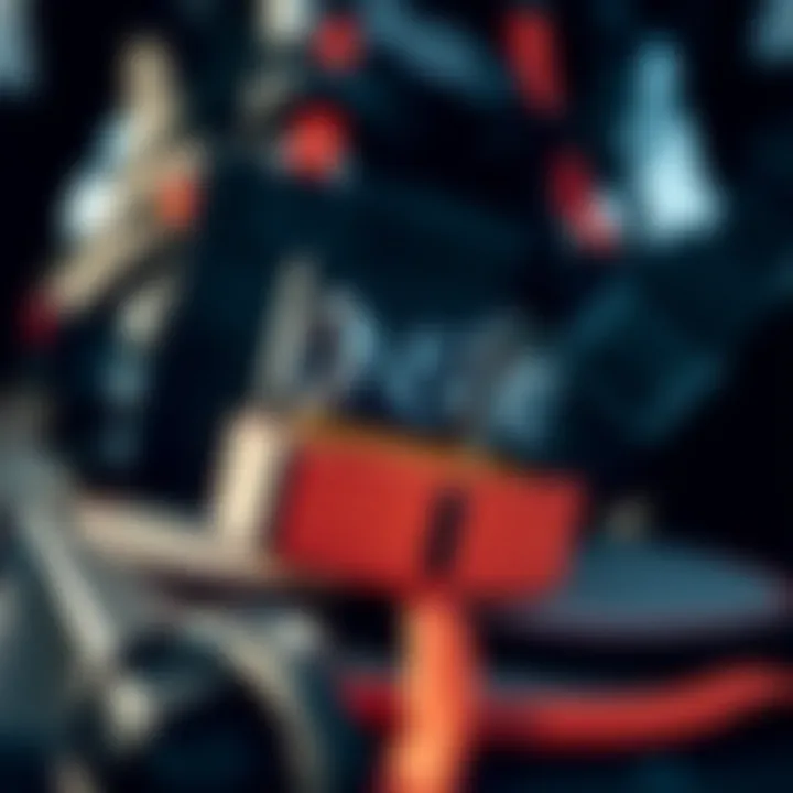 A collection of Slingshot straps and pads designed for comfort and performance