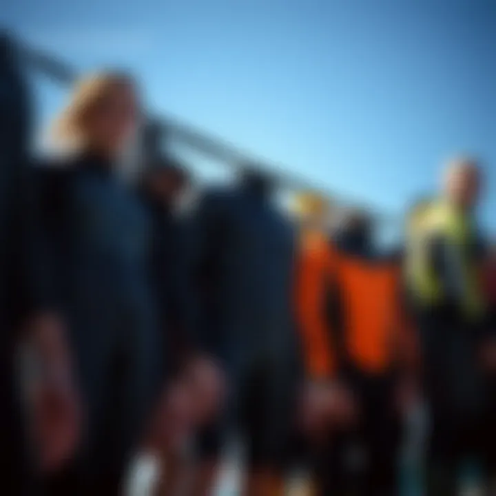 Popular Wetsuit Brands Assortment An assortment of popular wetsuit brands with descriptions highlighting their key features.