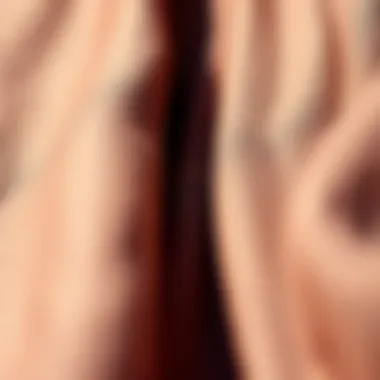 Close-up view of Aluula material highlighting its innovative texture and lightweight features