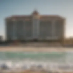 Luxurious beachfront hotel in South Padre Island