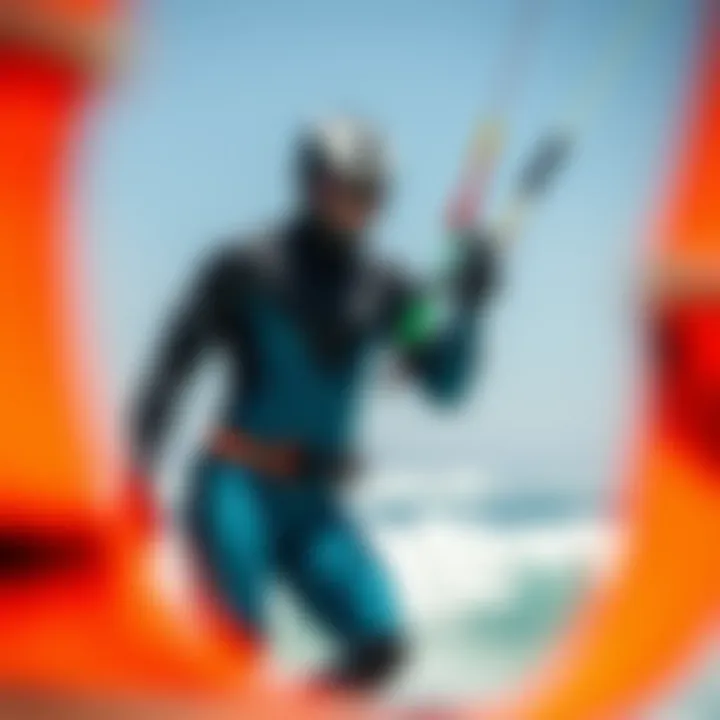 High-Performance Wetsuit for Kiteboarding High-performance wetsuit designed for ultimate flexibility and comfort in kiteboarding