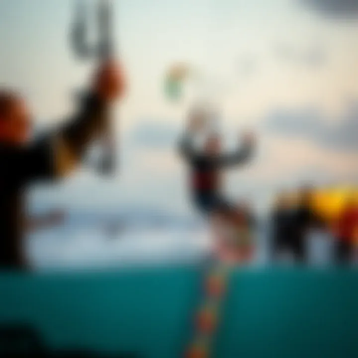 Celebrating the Kiteboarding Community Community event celebrating kiteboarding culture