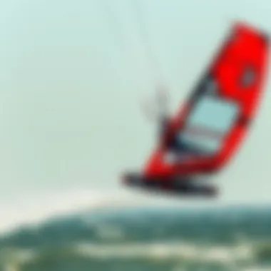 Cabrinha Switchblade 14m in varying wind conditions