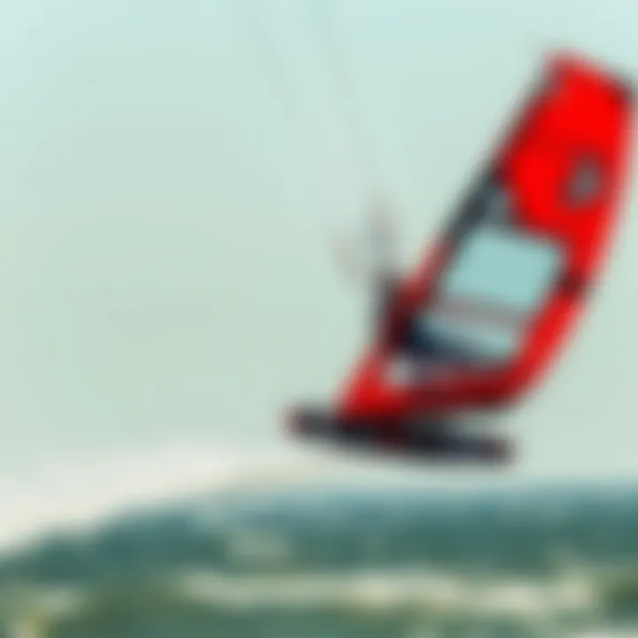 Cabrinha Switchblade 14m in varying wind conditions