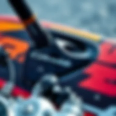 Close-up of Cabrinha Switchblade 14m design features