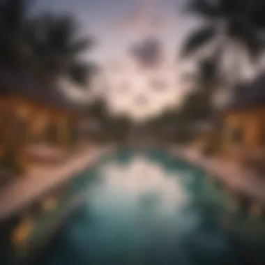 Luxurious Beachfront Accommodations Luxurious beachfront accommodations at Coconut Bay