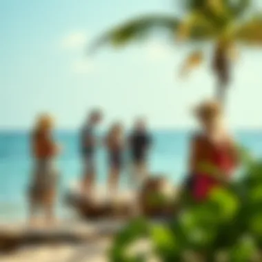 Exploring Local Culture and Sustainability at Coconut Bay Resort Guests experiencing local culture and sustainable practices at Coconut Bay Resort