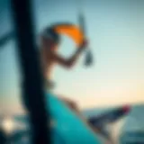 V straps enhancing kite control