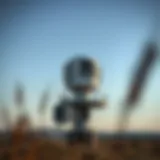 Advanced weather radar technology visualized