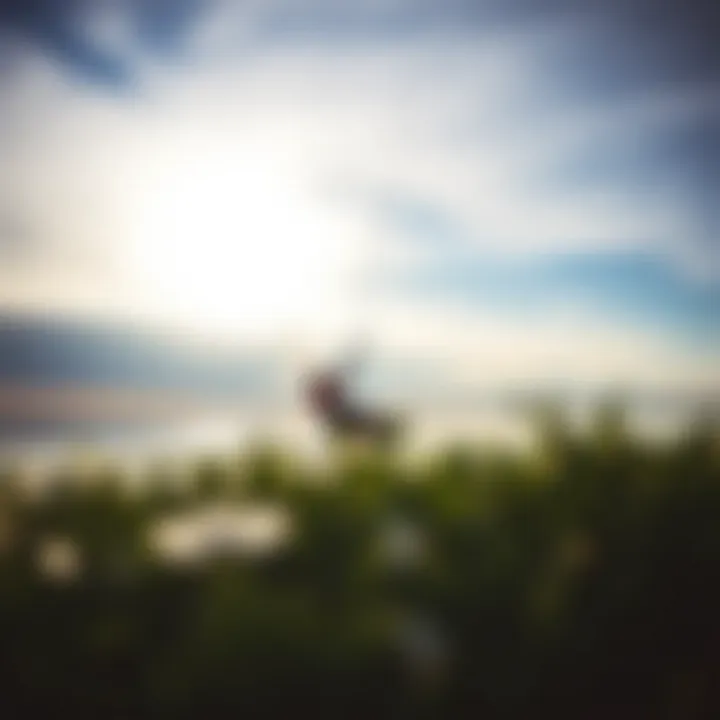 Kiteboarding in Pasco with weather radar insights