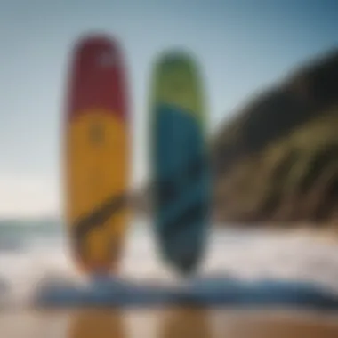 Comparison of different kitesurf board types and their unique characteristics