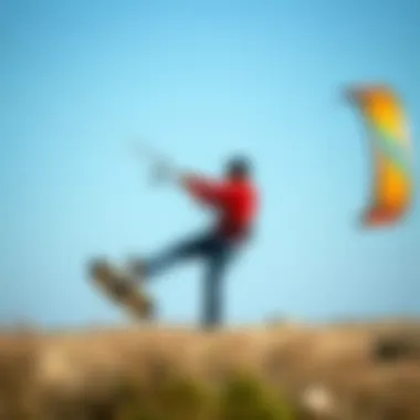 Expert demonstrating advanced power kite techniques