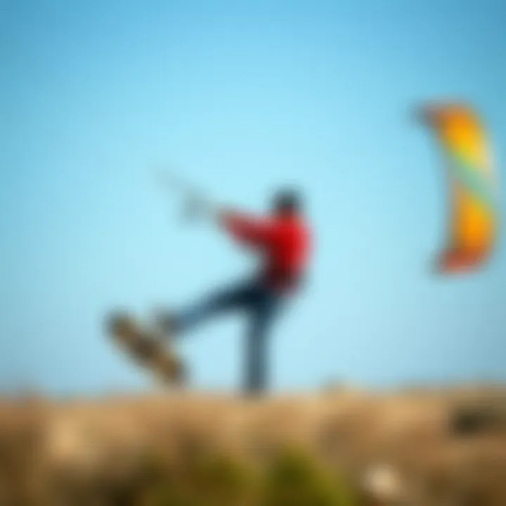 Expert demonstrating advanced power kite techniques