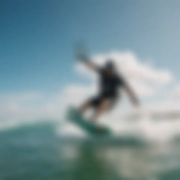 Kitesurfing Paradise Stunning travel destination for kitesurfing with ideal conditions