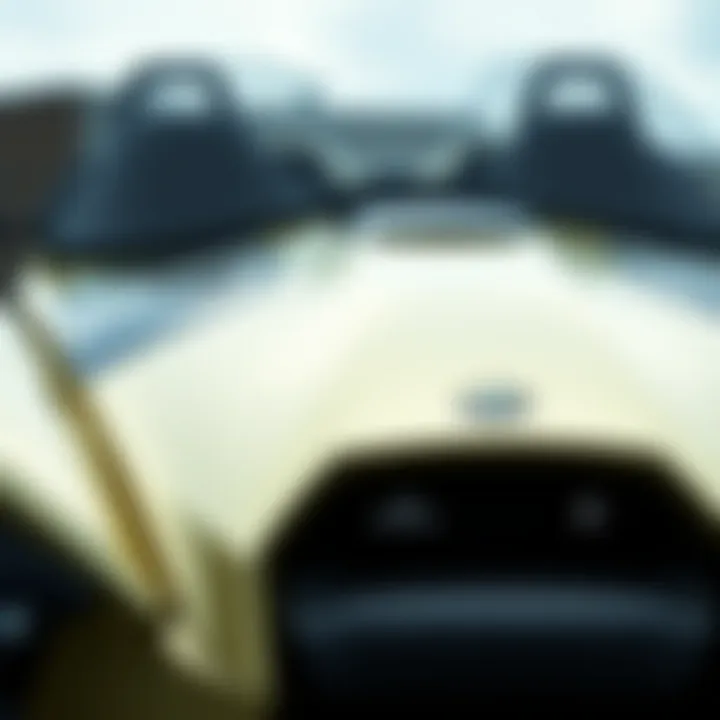Sleek Design Features of the 2021 Slingshot Close-up of the 2021 Slingshot's sleek design