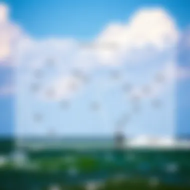 Wind Patterns for Kiteboarding Detailed wind pattern map illustrating optimal kiteboarding conditions