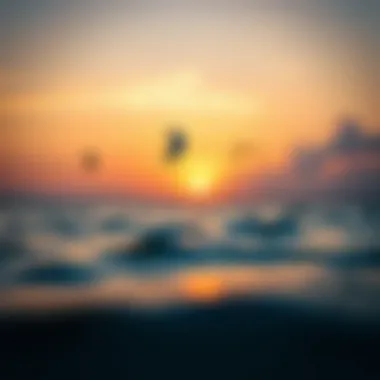 Sunset Serenity Over Crystal River Serene view of Crystal River at sunset with calm water