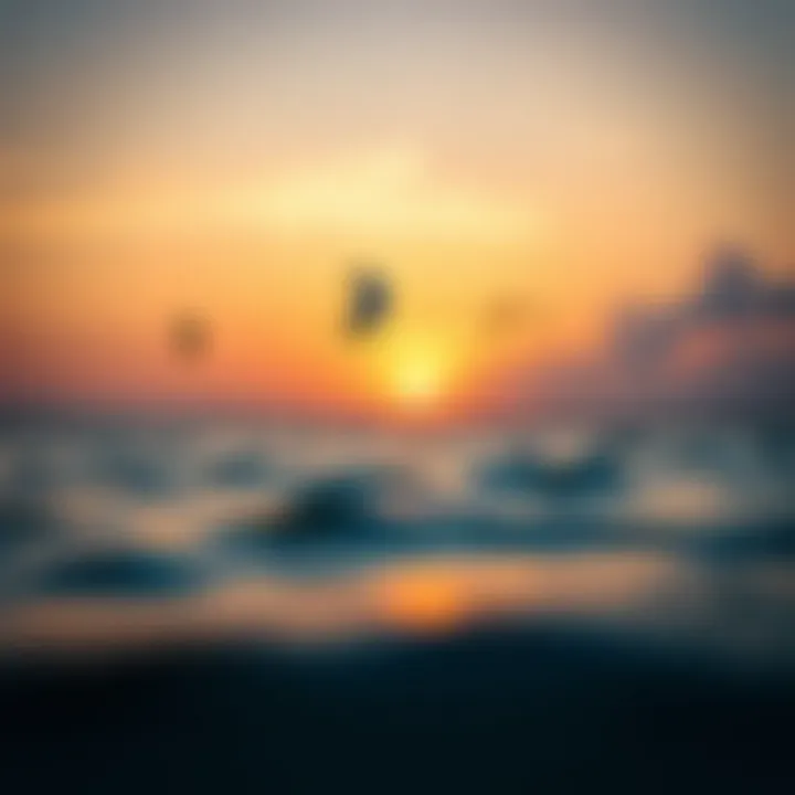 Sunset Serenity Over Crystal River Serene view of Crystal River at sunset with calm water