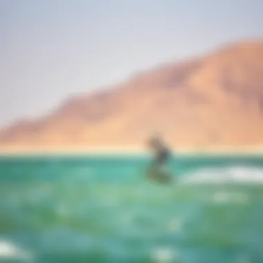 Stunning landscape showcasing kiteboarding spots