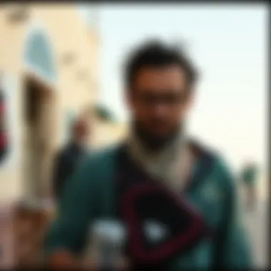 Local culture and atmosphere in Dahab town