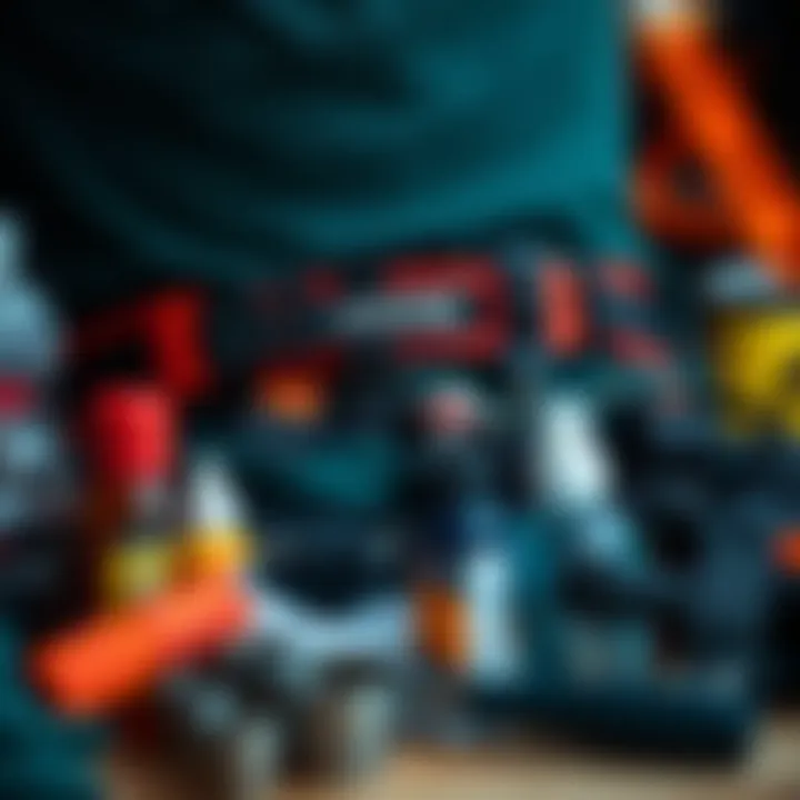 Essential Maintenance for Dakine Kiteboard Harness Maintenance tips for Dakine kiteboard harness with tools and care products