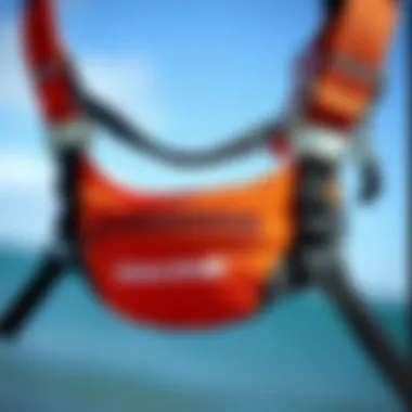 Material Composition of Dakine Vega Harness Material composition of the Dakine Vega Harness highlighting advanced technology