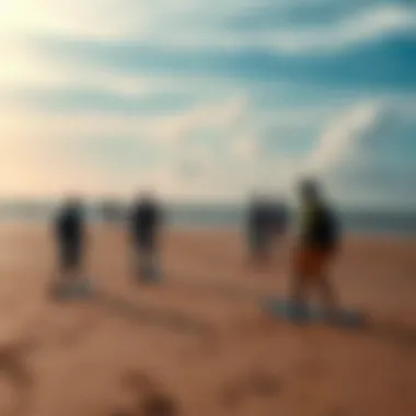 Diani Beach Kiteboarding Paradise Scenic view of Diani Beach showcasing kiteboarding enthusiasts