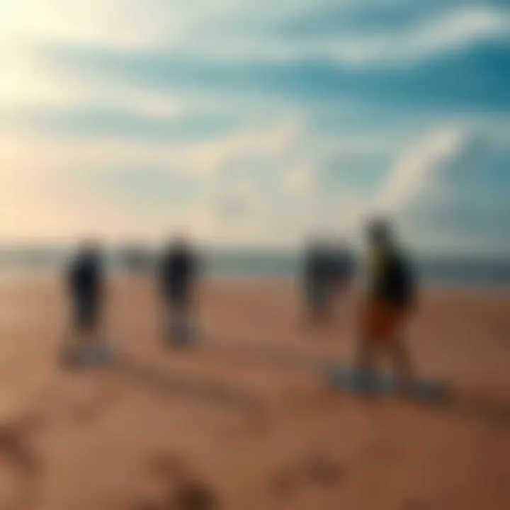 Diani Beach Kiteboarding Paradise Scenic view of Diani Beach showcasing kiteboarding enthusiasts