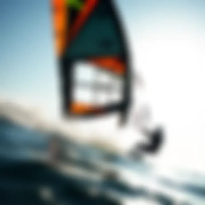 Duotone SLS: Sleek Design in Action The sleek design of the Duotone SLS kite in action