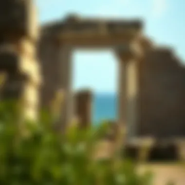 Exploring Exmouth's Roman Heritage Historic Roman ruins in Exmouth representing the town's heritage