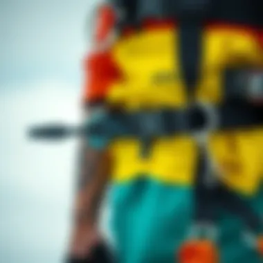 Safety Features of a Gin Harness Detailed view of the safety features of a gin harness