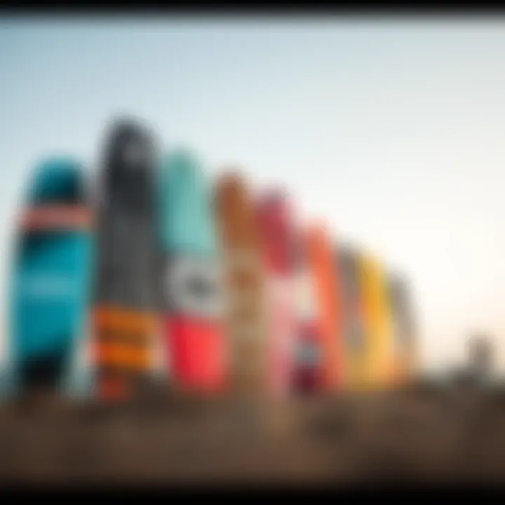 Diverse Range of Cabrinha Boards for Various Styles Variety of Cabrinha boards for different kiteboarding styles