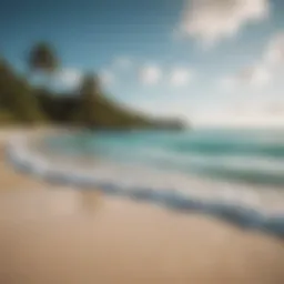 Serene beach view in Turks and Caicos during December