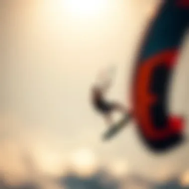 Performance Metrics of Slingshot B2 Kite in Action Dynamic performance of Slingshot B2 kite during a kiteboarding session