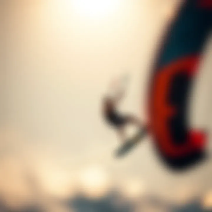 Performance Metrics of Slingshot B2 Kite in Action Dynamic performance of Slingshot B2 kite during a kiteboarding session