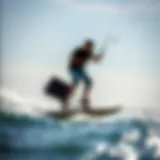 Electric hydrofoil kit showcasing advanced technology