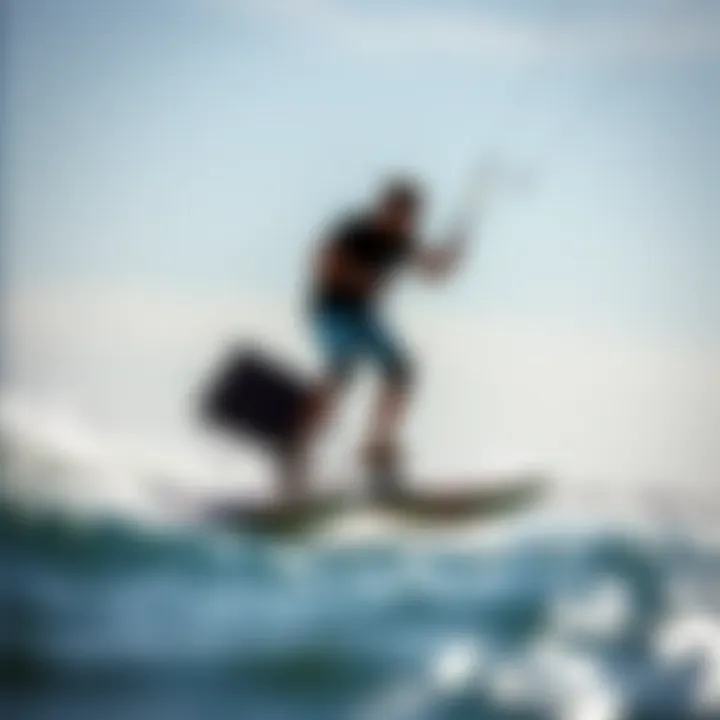 Electric hydrofoil kit showcasing advanced technology