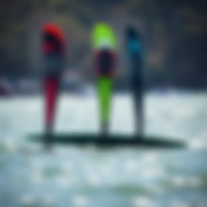 Comparison of Foil Designs Comparison of various foils showcasing design and structure