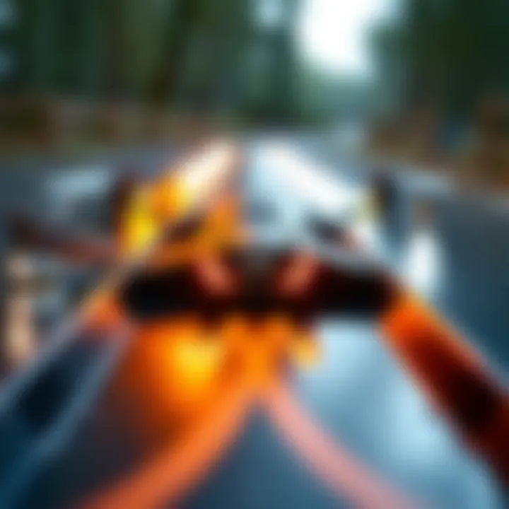 Technological Advancements of the Fone Wing Board Detailed view of technological advancements incorporated in the Fone Wing Board