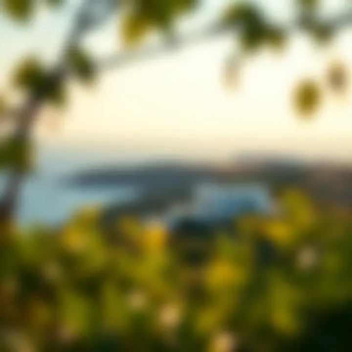 Serenity at Isalos Villas Breathtaking view of Isalos Villas surrounded by lush greenery and sea