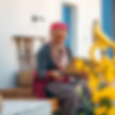 Cultural Treasures of Naxos Local cultural experience near Isalos Villas, highlighting traditional crafts