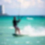 Vibrant kitesurfing scene in Miami