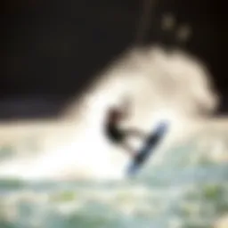 Liquid Force Foil in action during a kiteboarding session