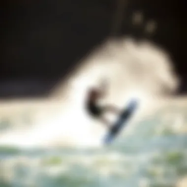 Liquid Force Foil in Action Liquid Force Foil in action during a kiteboarding session