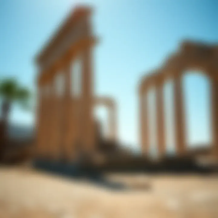 Ancient Ruins Reflecting Sant'Antioco's Rich History Ancient ruins reflecting Sant'Antioco's rich history