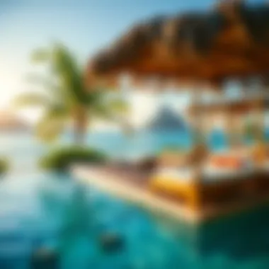 Luxurious amenities at a St. Lucia sea bay resort designed for adventure seekers.