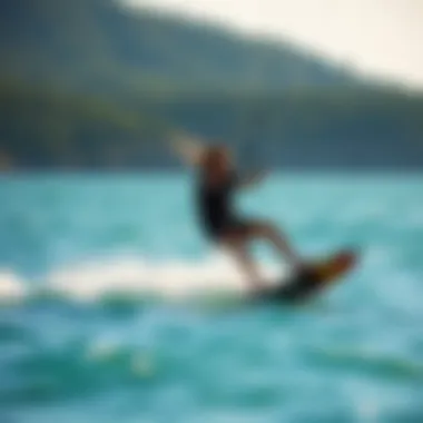 Versatile Riding with Carafino Hydrofoil Rider testing the Carafino hydrofoil in varying water conditions