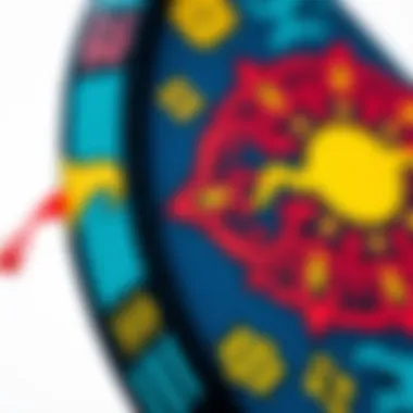 Cultural Significance Reflected in Kite Designs Close-up of intricate kite designs showcasing cultural symbols