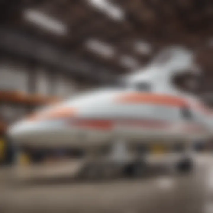 A close-up of a hydrofoil in storage, highlighting maintenance tips and best practices