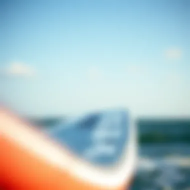 Technical Specifications of Foil Boards Diagram illustrating the technical specifications of a foil board